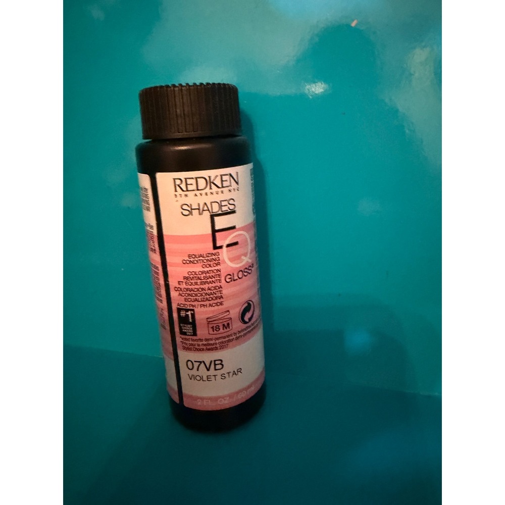Redken Shades EQ Gloss 7VB Violet Star Demi-Permanent Hair Color‎ shine